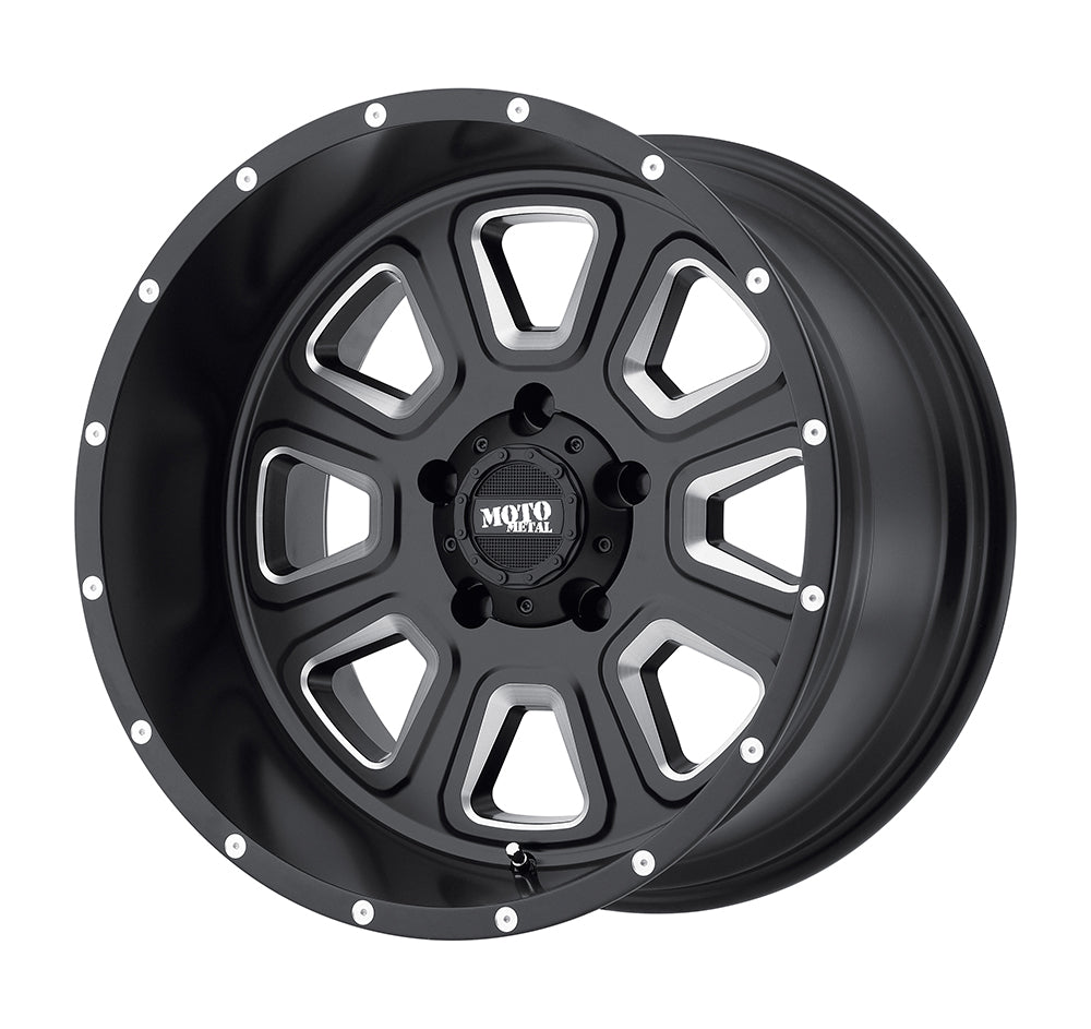 Moto Metal MO972 SATIN BLACK MILLED
