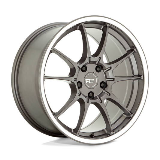 Motegi MR152 SS5 GUNMETAL WITH MACHINED LIP