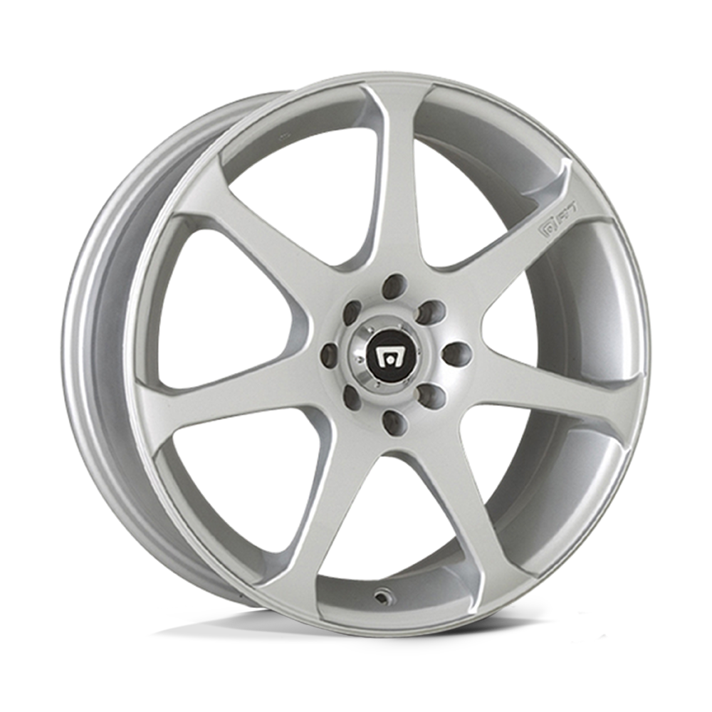 Motegi MR207 MR7 BRIGHT SILVER WITH CLEARCOAT
