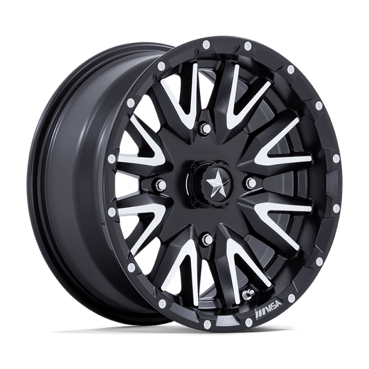 MSA Offroad Wheels M49 CREED MATTE BLACK MACHINED