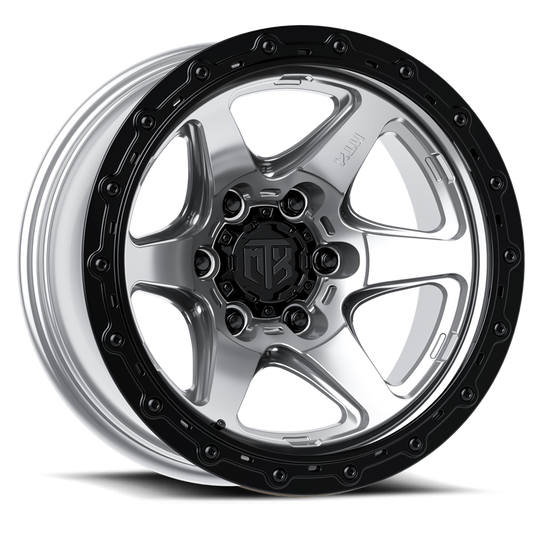 MTX X300 Spitfire 6 wheel Machined w/ Black Ring