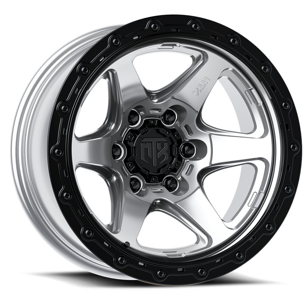 MTX X300 Spitfire 6 wheel Machined w/ Black Ring