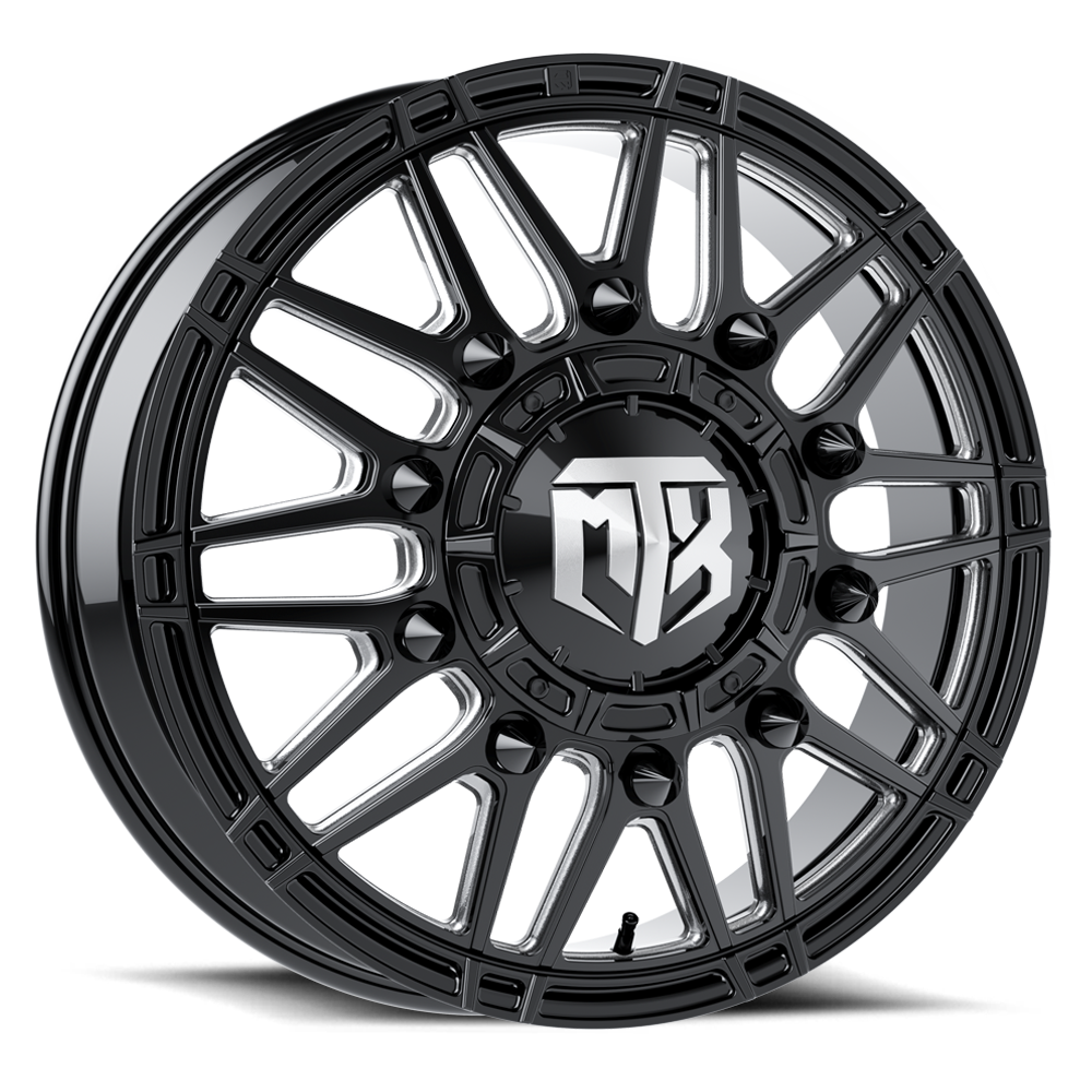 MTX X401 Banshee wheel Gloss Black & Milled