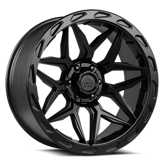 LOCK OFF-ROAD MATRIX WHEELS MATTE BLACK