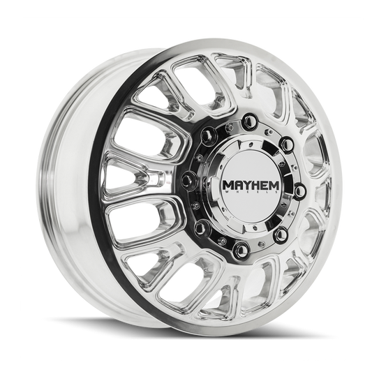 Mayhem Cogent Dually 8107D Front Custom Wheel Polished