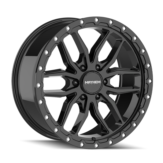 Mayhem Vector 8310 Custom Wheel Gloss Black