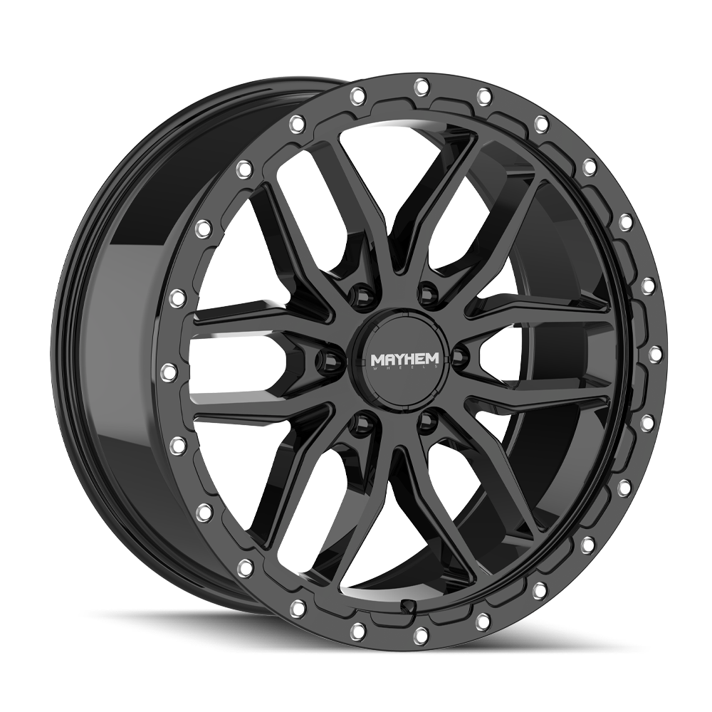 Mayhem Vector 8310 Custom Wheel Gloss Black