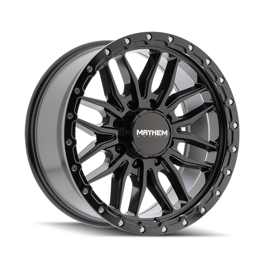Mayhem Vector 8310 Custom Wheel Gloss Black
