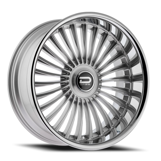 Dazz Merlot Wheel Silver