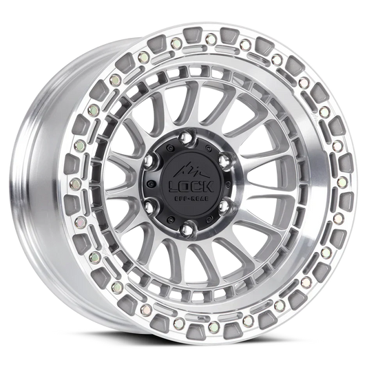 LOCK OFF-ROAD MOJAVE WHEELS MACHINE FACE POLISH