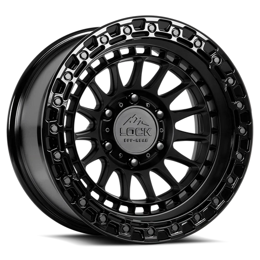 LOCK OFF-ROAD MOJAVE WHEELS GLOSS BLACK