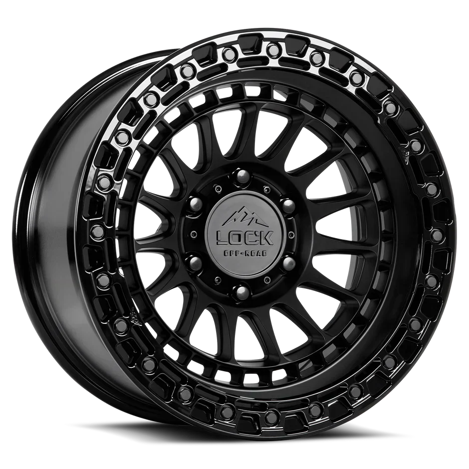 LOCK OFF-ROAD MOJAVE WHEELS GLOSS BLACK