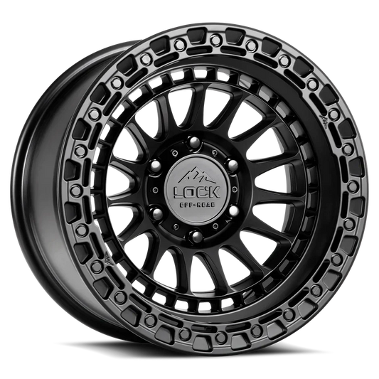 LOCK OFF-ROAD MOJAVE WHEELS MATTE BLACK