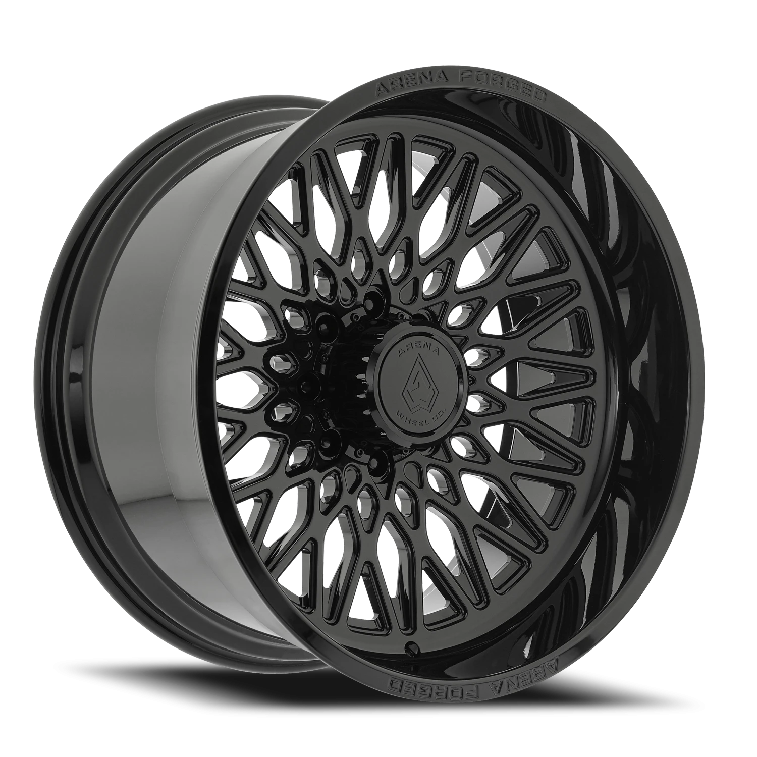 Arena Forged Nemesis Wheel Glossy Black