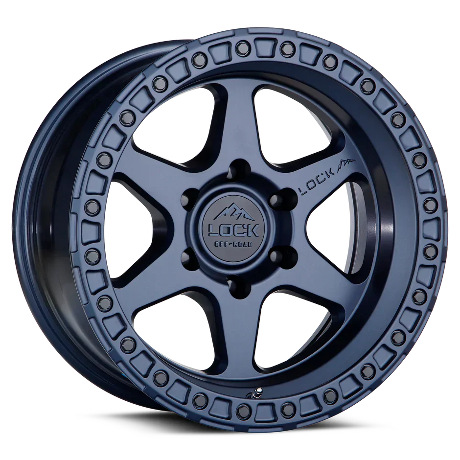 LOCK OFF-ROAD OLYMPUS WHEELS MATTE BLUE