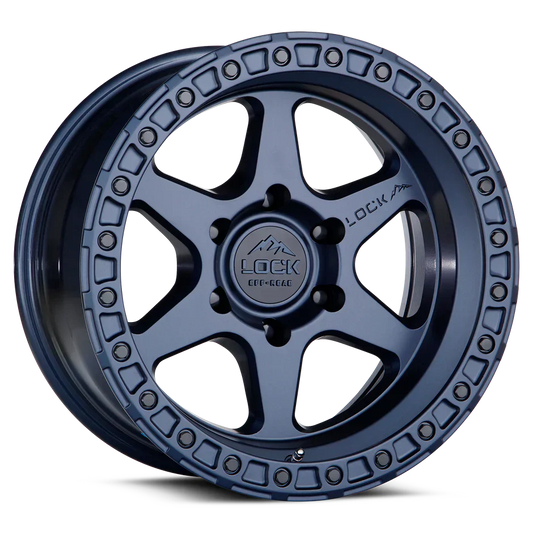 LOCK OFF-ROAD OLYMPUS WHEELS MATTE BLUE