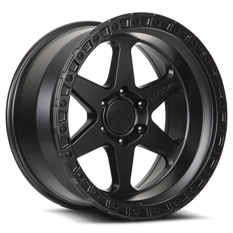 LOCK OFF-ROAD OLYMPUS WHEELS MATTE BLACK
