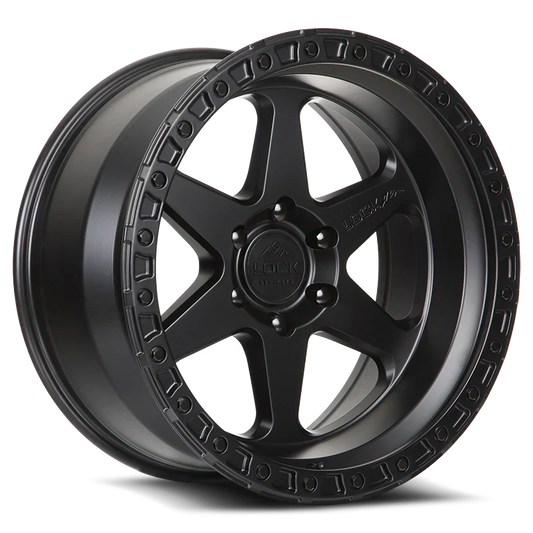 LOCK OFF-ROAD OLYMPUS WHEELS MATTE BLACK
