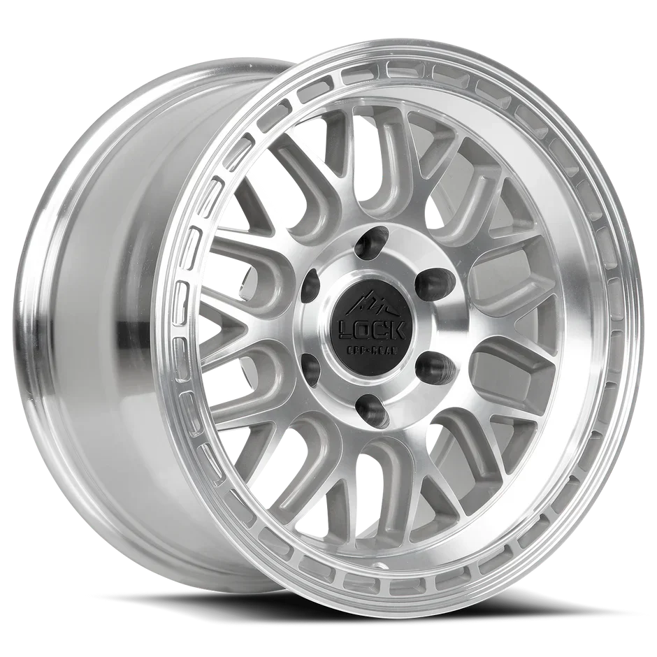 LOCK OFF-ROAD ONYX WHEELS MACHINE FACE POLISH