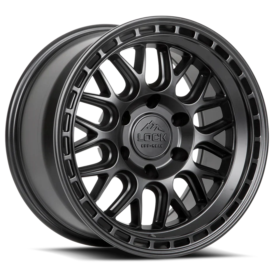LOCK OFF-ROAD ONYX WHEELS MATTE BLACK