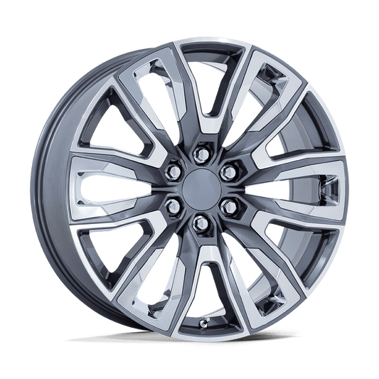 Performance Replicas PR225 GLOSS GUNMETAL MACHINED WITH CHROME ACCENTS
