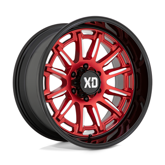 XD XD865 PHOENIX CANDY RED MILLED WITH BLACK LIP
