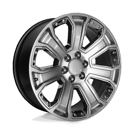 Performance Replicas PR113 HYPER SILVER DARK WITH CHROME ACCENTS