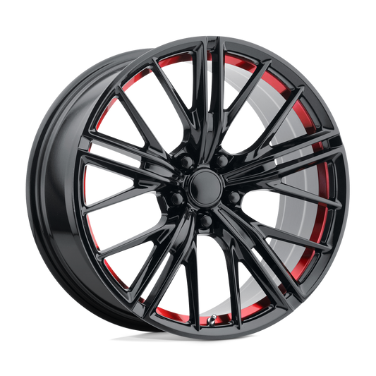 Performance Replicas PR194 GLOSS BLACK RED MACHINED