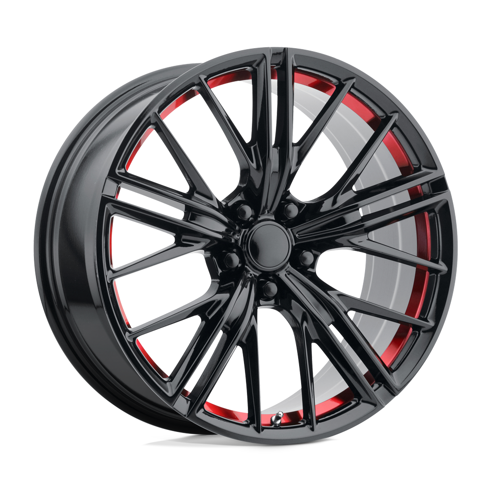 Performance Replicas PR194 GLOSS BLACK RED MACHINED