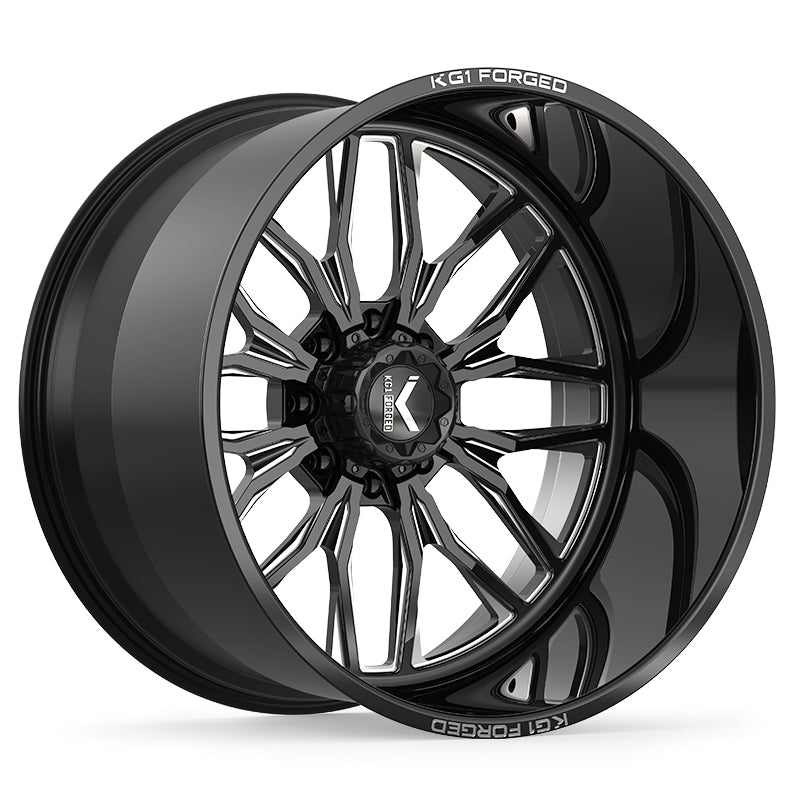 KG1 PRIMACY CUSTOM WHEEL GLOSS BLACK MILLED