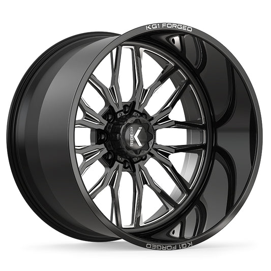 KG1 PRIMACY CUSTOM WHEEL GLOSS BLACK MILLED