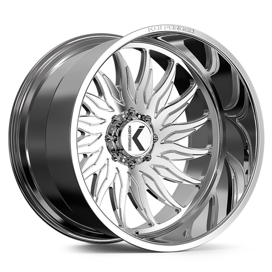 KG1 SCUFFLE CUSTOM WHEEL BRUSHED MILLED