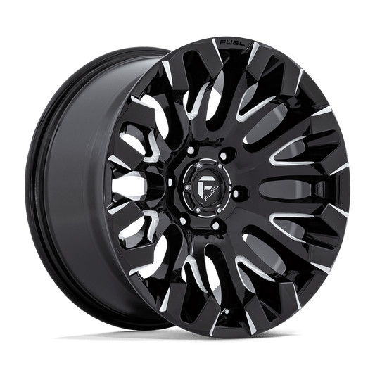 Fuel D828 QUAKE GLOSS BLACK MILLED