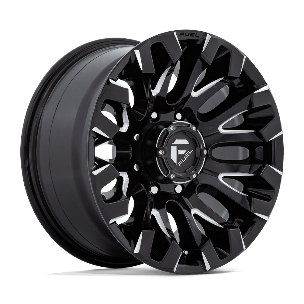 Fuel D828 QUAKE GLOSS BLACK MILLED