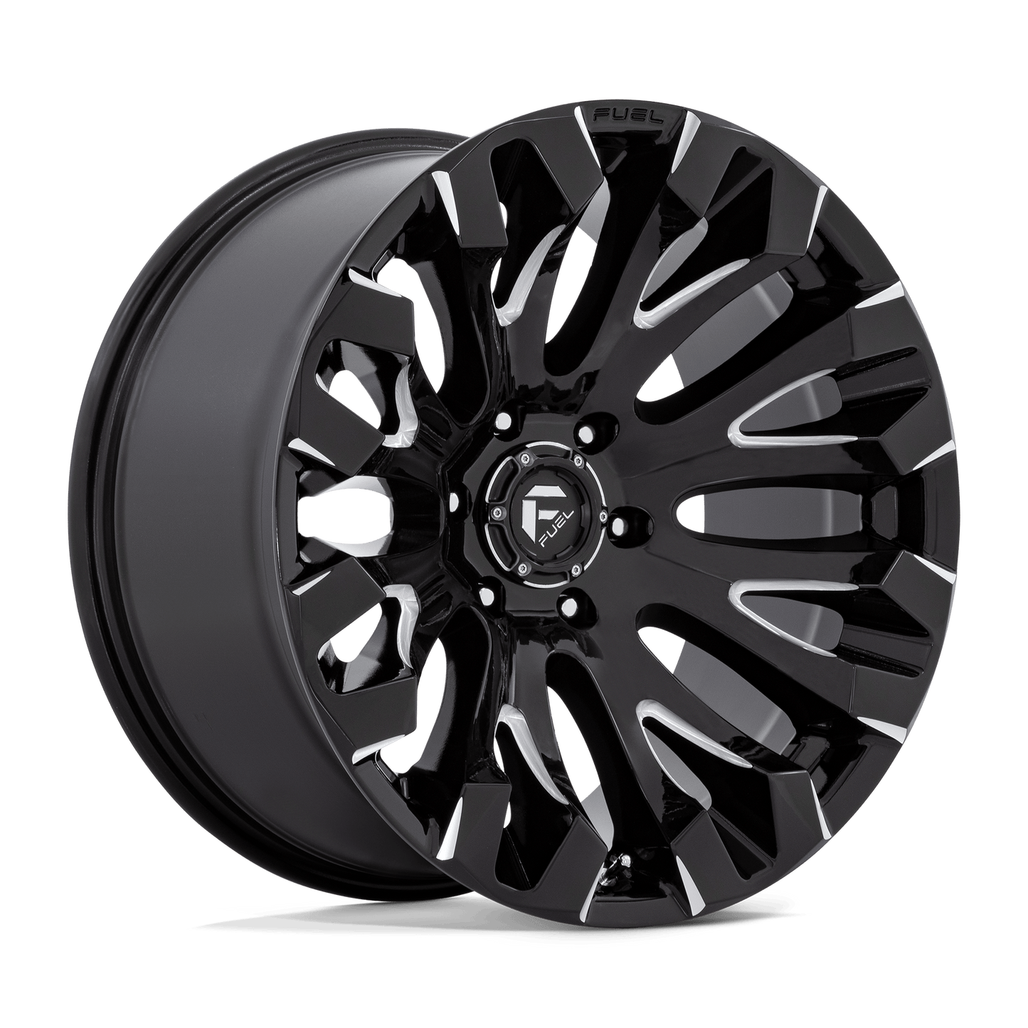 Fuel D828 QUAKE GLOSS BLACK MILLED