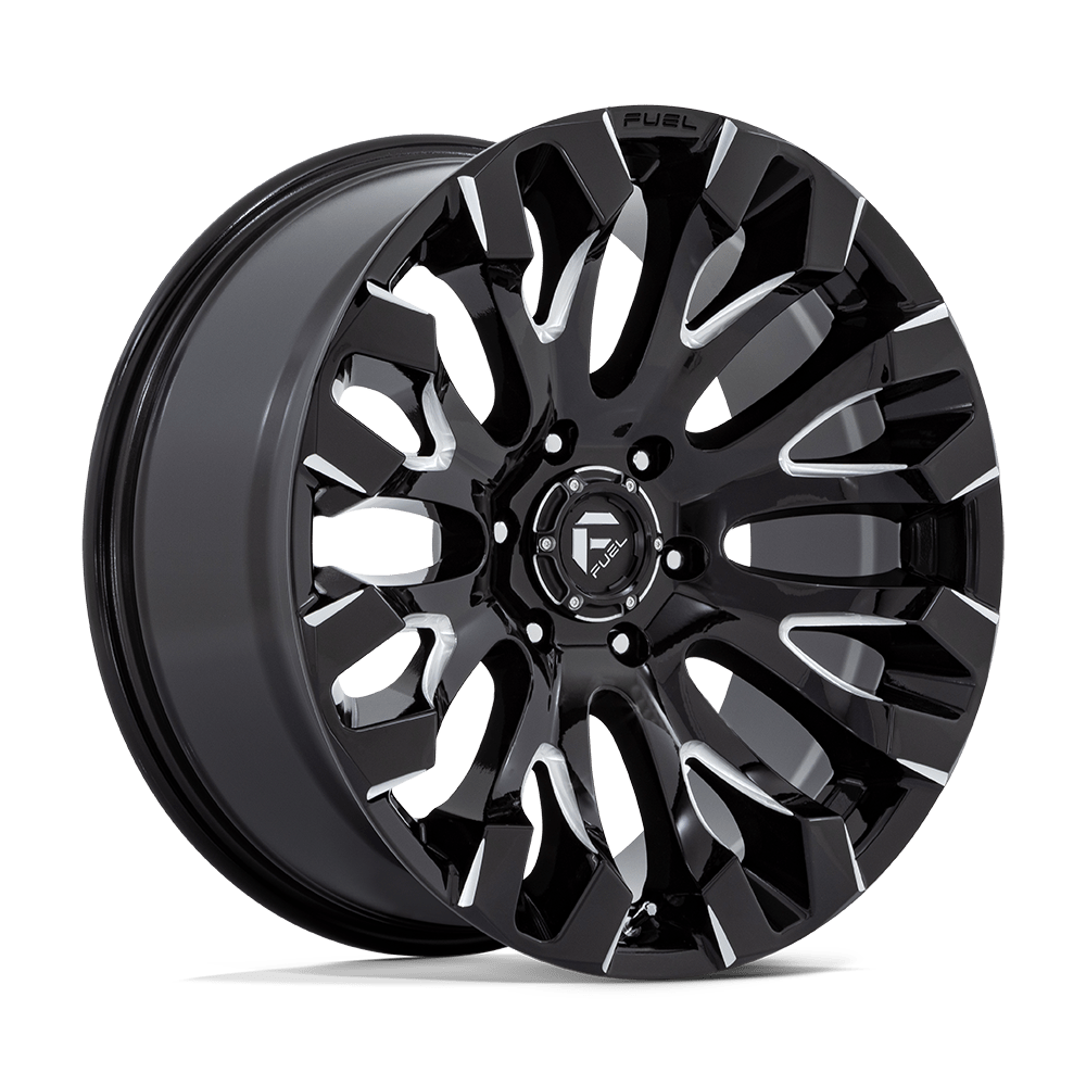 Fuel D828 QUAKE GLOSS BLACK MILLED