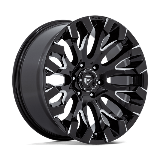 Fuel D828 QUAKE GLOSS BLACK MILLED