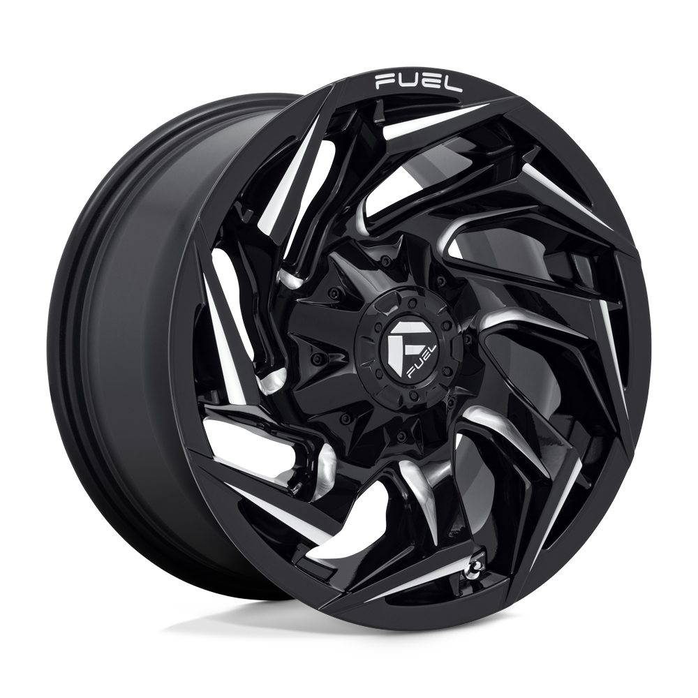 Fuel D753 REACTION GLOSS BLACK MILLED