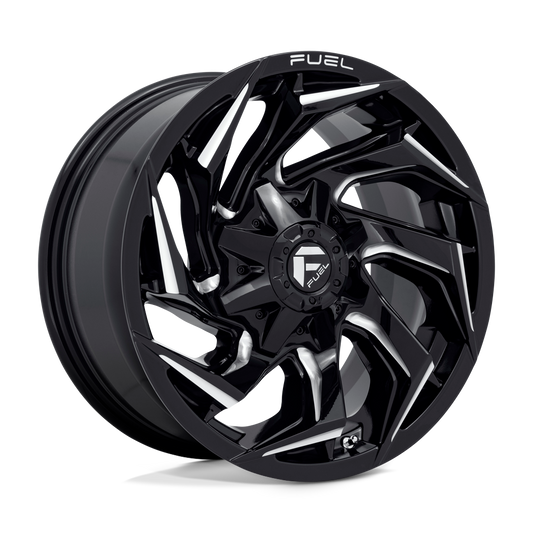 Fuel D753 REACTION GLOSS BLACK MILLED