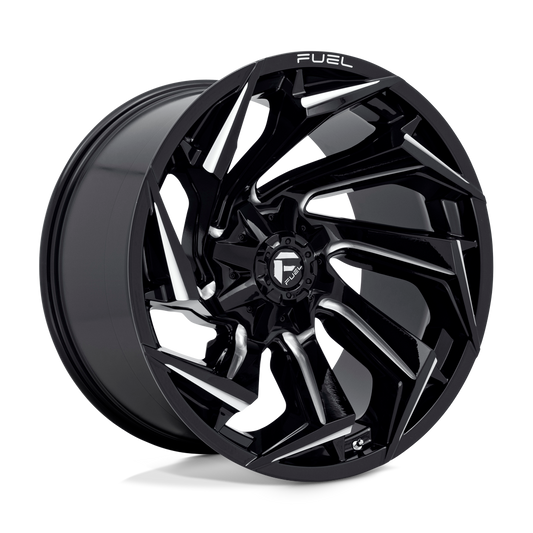Fuel D753 REACTION GLOSS BLACK MILLED