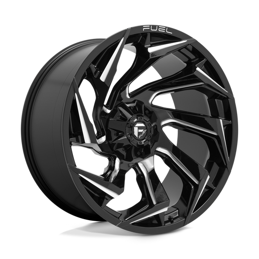 Fuel D753 REACTION GLOSS BLACK MILLED