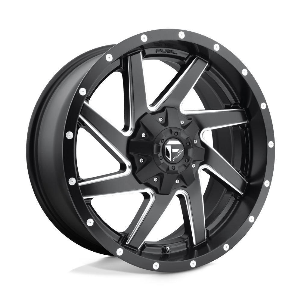 Fuel D594 RENEGADE MATTE BLACK MILLED