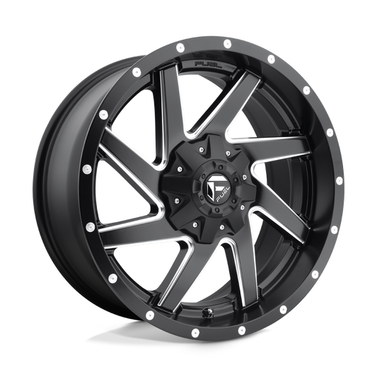 Fuel D594 RENEGADE MATTE BLACK MILLED