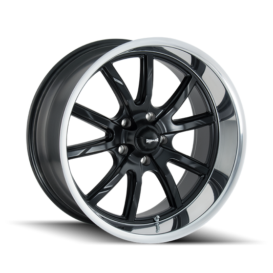 Ridler 650 Custom Wheel Matte Black Polished
