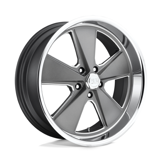 US Mag 1PC U120 ROADSTER MATTE GUN METAL MACHINED