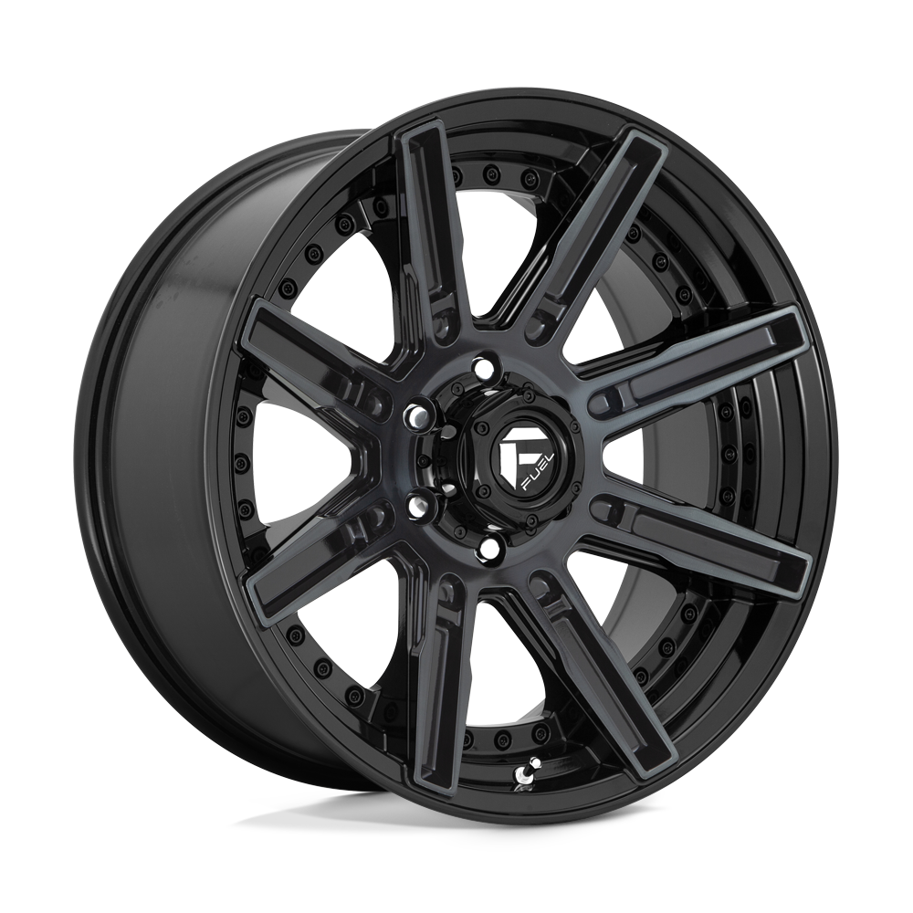 Fuel D708 ROGUE GLOSS MACHINED DOUBLE DARK TINT