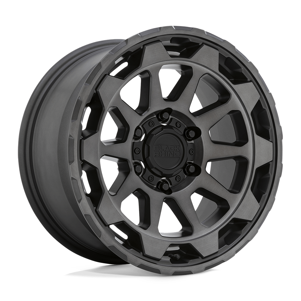 Black Rhino Hard Alloys ROTOR MATTE GUNMETAL WITH BRUSHED TINTED FACE