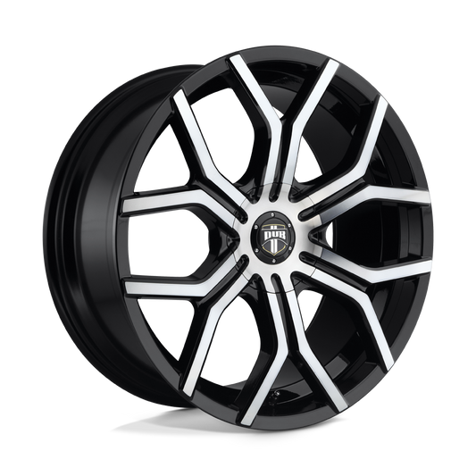 DUB 1PC S209 ROYALTY GLOSS MACHINED DOUBLE DARK TINT