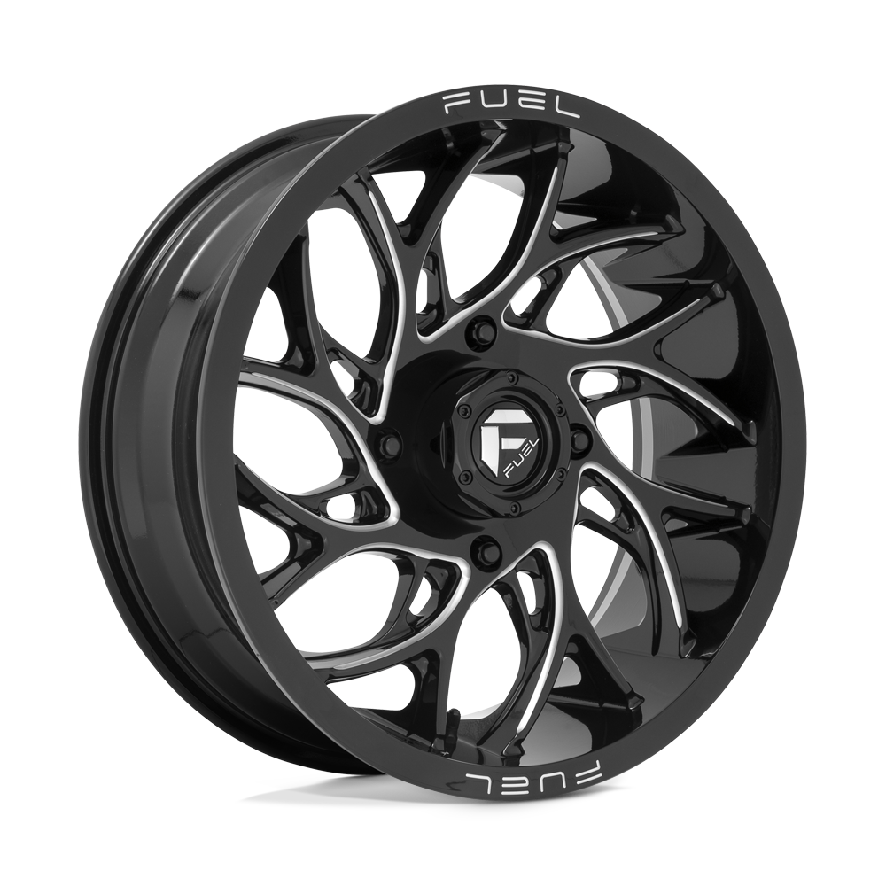 Fuel UTV D741 RUNNER GLOSS BLACK MILLED