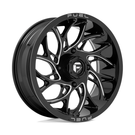 Fuel UTV D741 RUNNER GLOSS BLACK MILLED